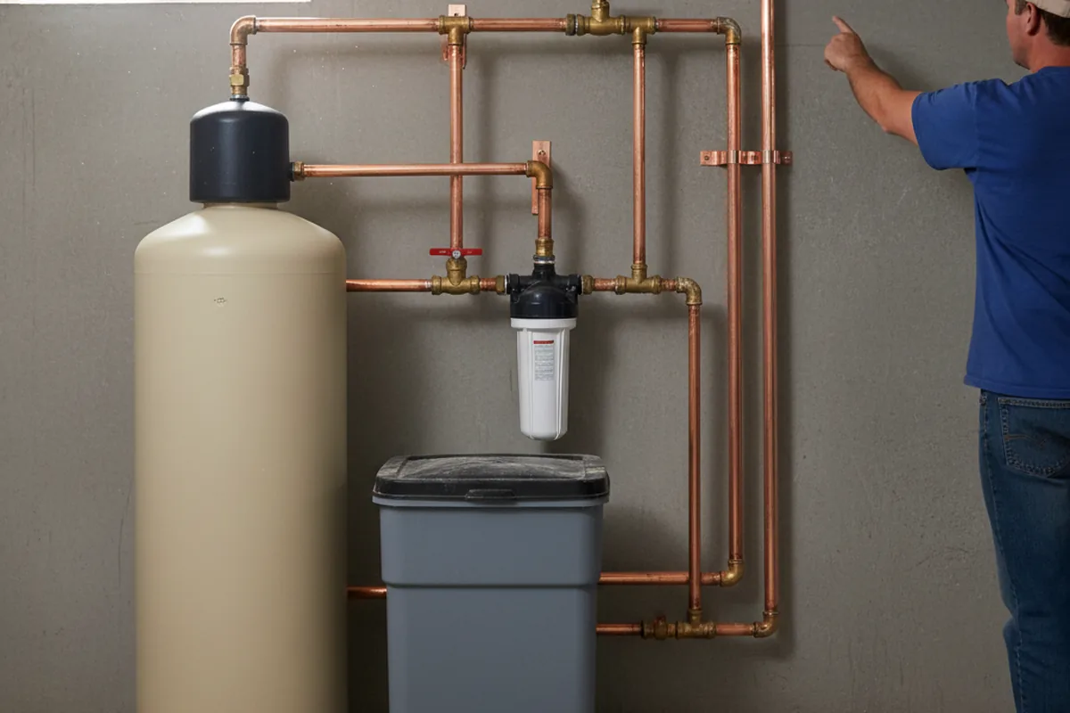 Whole-house water treatment system installed in Utopia